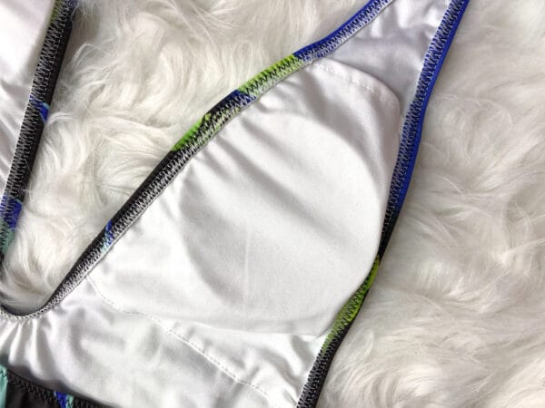 Azure Leaf Plunge One-Piece - Image 13