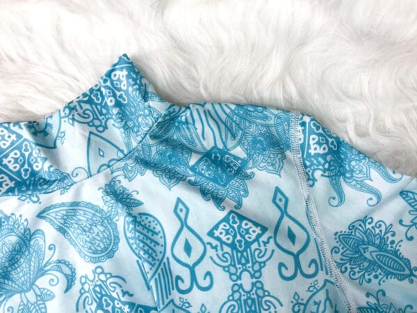 Azure Tide Floral One-Piece - Image 8