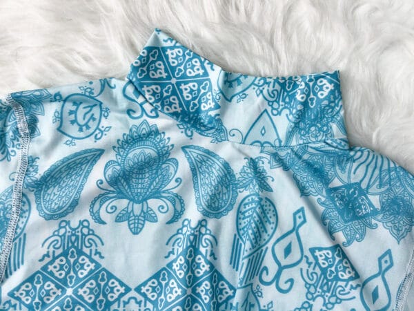 Azure Tide Floral One-Piece - Image 12