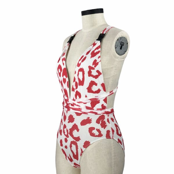 Bohemian Coast Retro Print One-Piece - Image 11