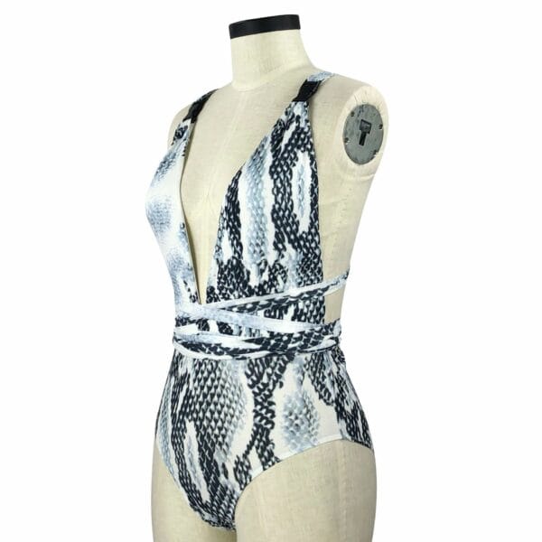 Bohemian Coast Retro Print One-Piece - Image 14