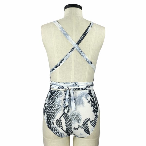 Bohemian Coast Retro Print One-Piece - Image 15