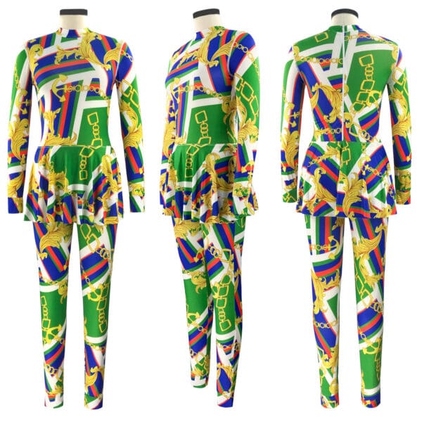 Coastal Bloom Long Sleeve One-Piece - Image 6