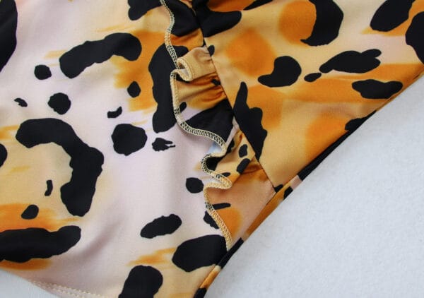 Coastal Bloom Tie Shoulder One-Piece - Image 21