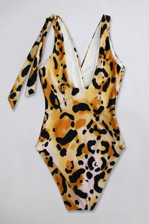 Coastal Bloom Tie Shoulder One-Piece - Image 18