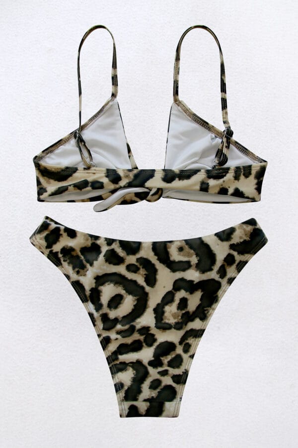Coastal Blossom Tie-Front Bikini - Image 30