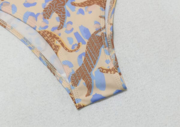 Coastal Leopard Ruffle One-Piece - Image 9