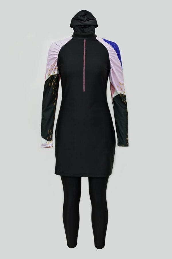 coastal_mystic_hooded_swim_set_mannequin_1 Coastal Mystic Hooded Swim Set - Image 1