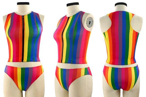 Coastal Rainbow Stripe Two-Piece - Image 8