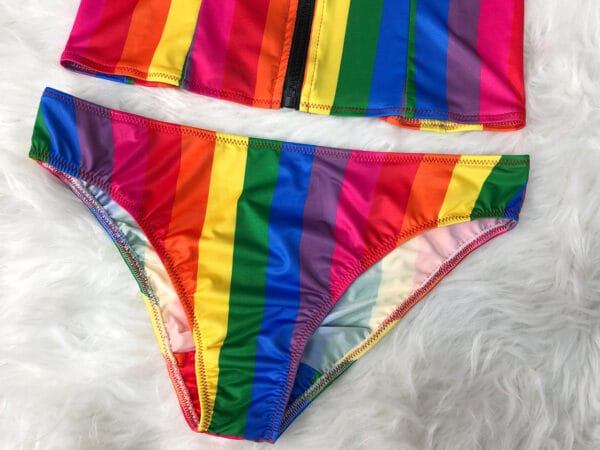 Coastal Rainbow Stripe Two-Piece - Image 12