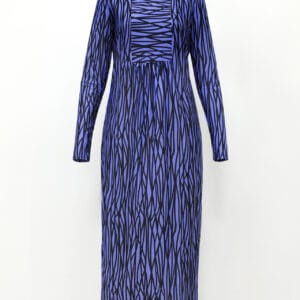Coastal Shadow Hooded Swim Dress