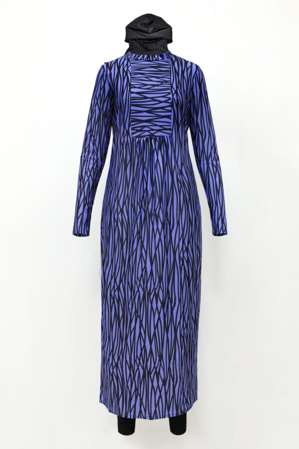 coastal_shadow_hooded_swim_dress_mannequin_1 Coastal Shadow Hooded Swim Dress - Image 1