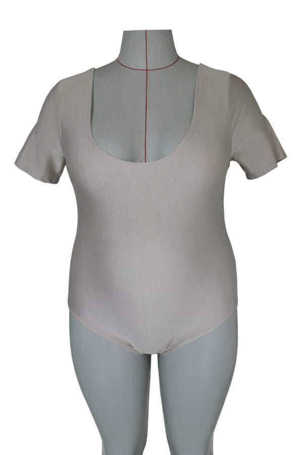 Coastal Shadow Short-Sleeve One-Piece - Image 9
