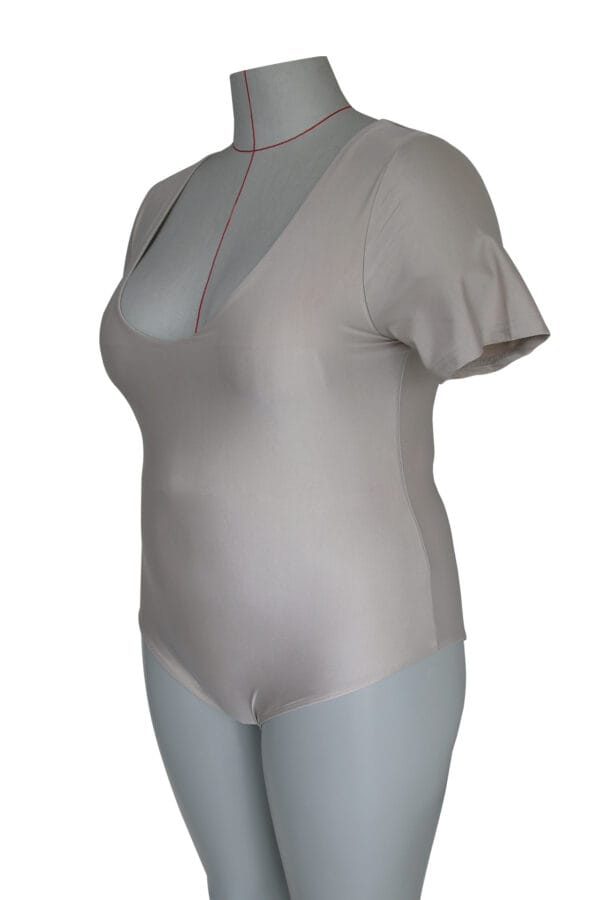 Coastal Shadow Short-Sleeve One-Piece - Image 10