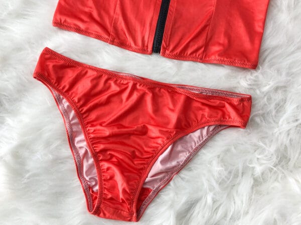 Crimson Shoreline Bikini Set - Image 16