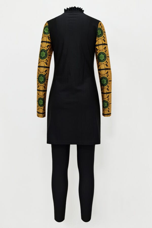 Desert Mirage Long Sleeve Swim Dress - Image 3