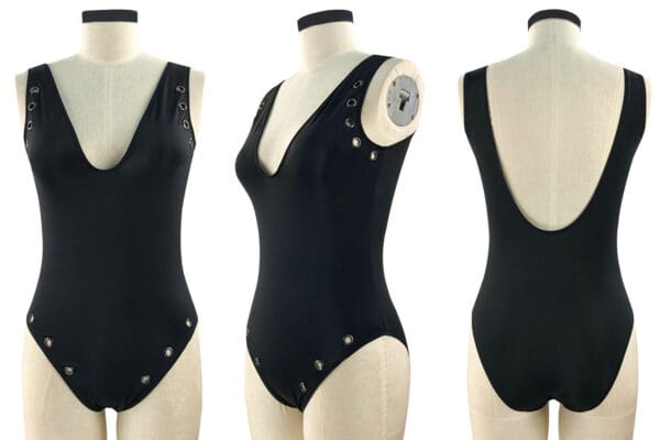 Ebony Tide Plunge One-Piece - Image 5