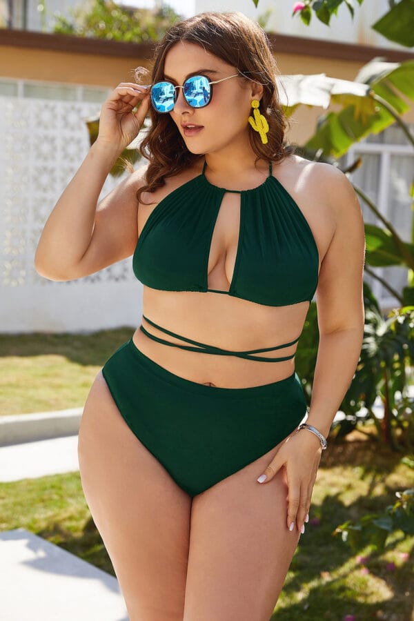 Emerald Coast Halter Two-Piece - Image 3