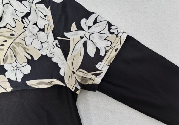 Floral Serenity Full Coverage Swim Dress - Image 9