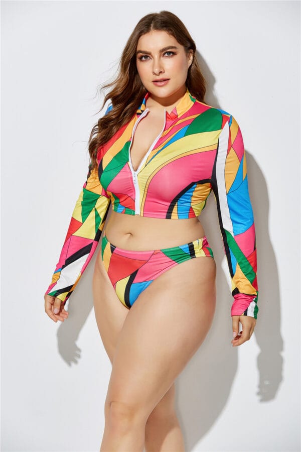 Free Spirit Geo Print Two-Piece - Image 2