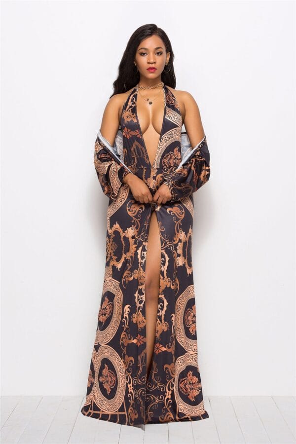 Gilded Coastline Cape Bikini Set - Image 1
