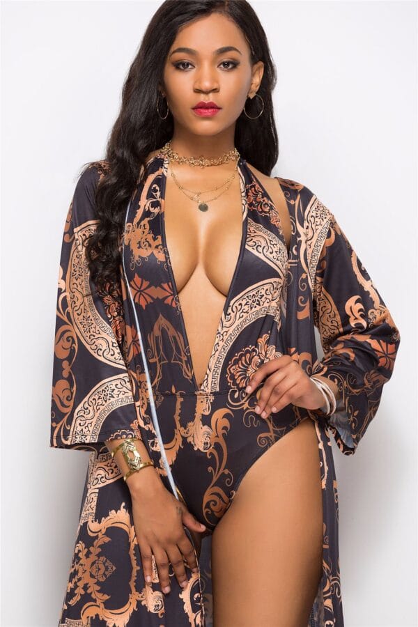 Gilded Coastline Cape Bikini Set - Image 12