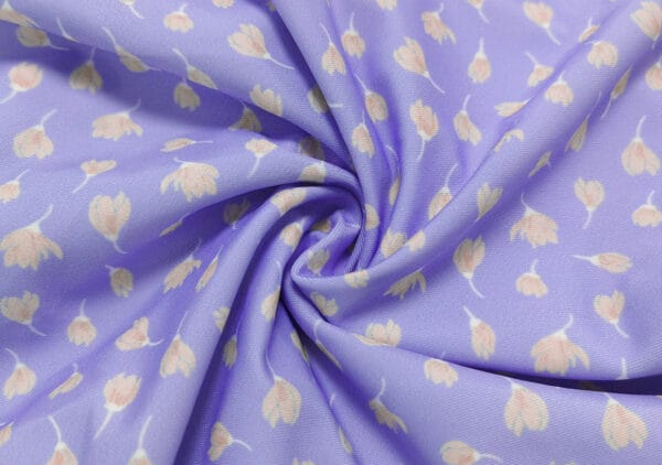 Lavender Bloom Ruched One-Piece - Image 13