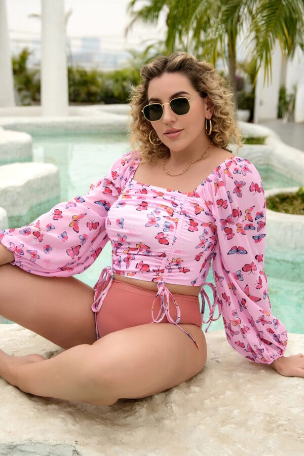Meadow Blossom Long Sleeve Two-Piece - Image 3