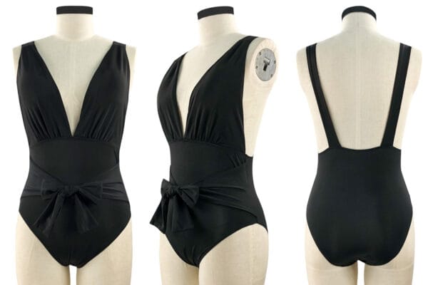 Midnight Coastal Plunge One-Piece - Image 6