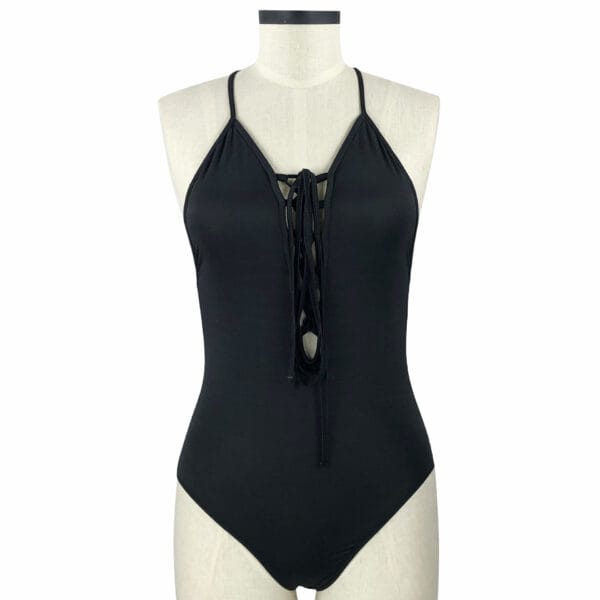 Midnight Muse Lace-Up One-Piece - Image 10