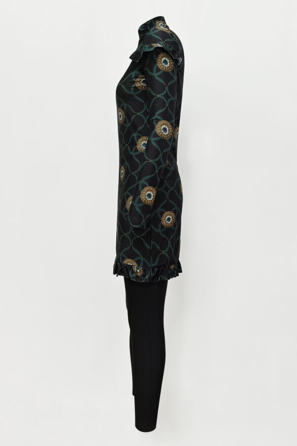 Midnight Oasis Ruffle Swim Dress Set - Image 2
