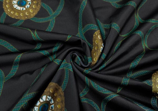 Midnight Oasis Ruffle Swim Dress Set - Image 5