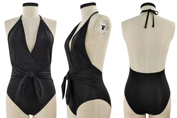 Midnight Shoreline Plunge One-Piece - Image 6