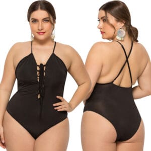 Midnight Tide Backless One-Piece