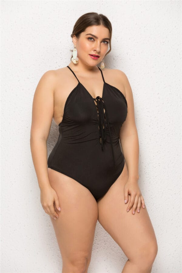 Midnight Tide Backless One-Piece - Image 3