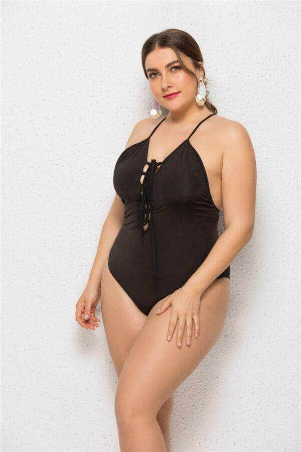 Midnight Tide Backless One-Piece - Image 4