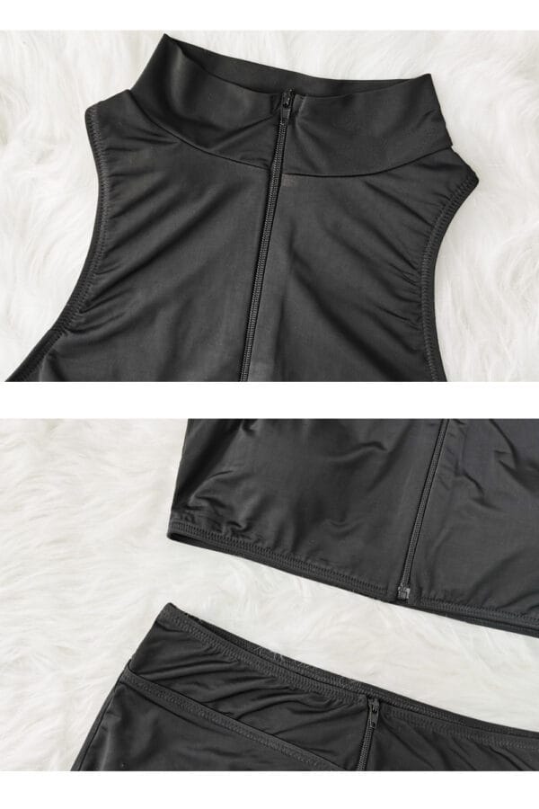 Midnight Tide High-Neck Two-Piece - Image 9