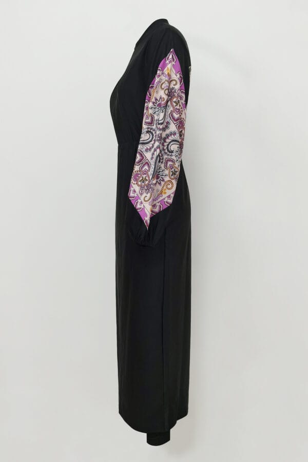 Midnight Tide Long Sleeve Swim Dress - Image 6