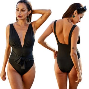 Midnight Tide Plunge One-Piece