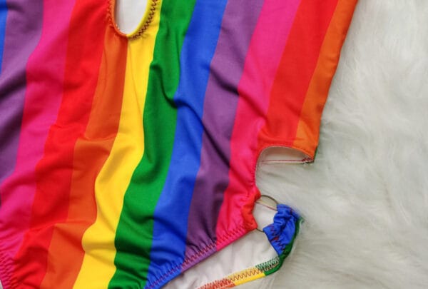 Rainbow Coastline Plunge One-Piece - Image 10
