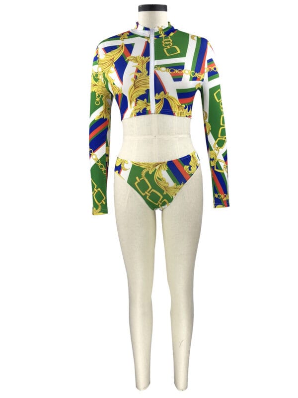 Rainbow Tide Zip-Up Set - Image 51