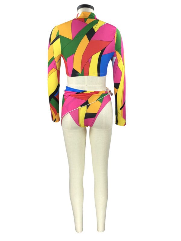 Rainbow Tide Zip-Up Set - Image 62