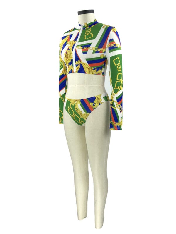 Rainbow Tide Zip-Up Set - Image 52