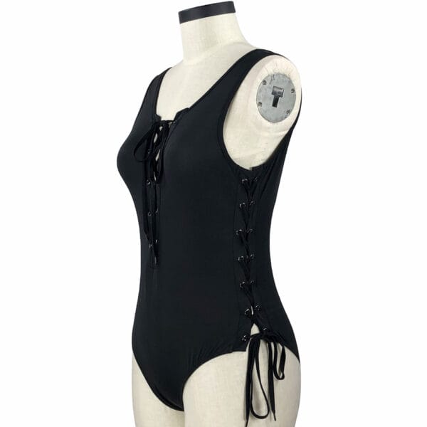 Raven Tide Lace-Up One-Piece - Image 8