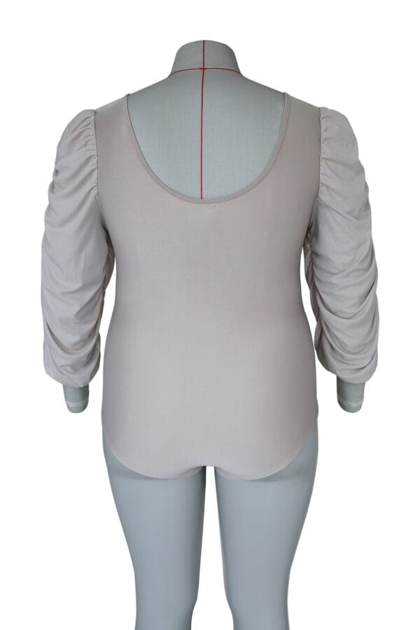 Raven's Wing Ruched Sleeve Swimsuit - Image 13