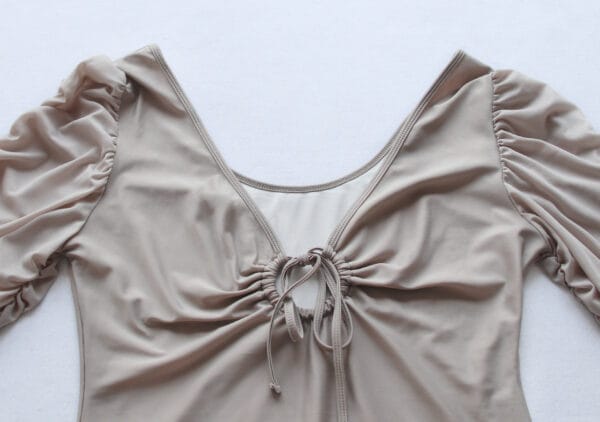Raven's Wing Ruched Sleeve Swimsuit - Image 14