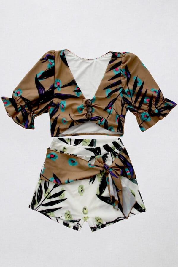 Ruffled Bloom Bikini Set - Image 13