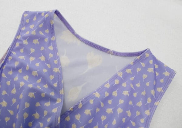 Seaside Bloom Tie-Waist One-Piece - Image 7