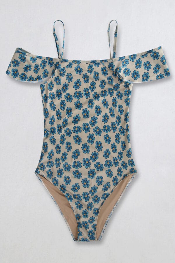 Seaside Daisy Ruffle Swimsuit - Image 9