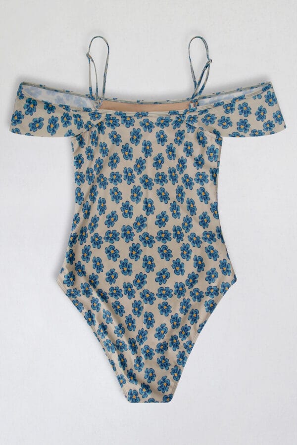 Seaside Daisy Ruffle Swimsuit - Image 10